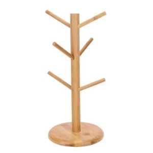 SUPORTE DE XICARA DE BAMBU