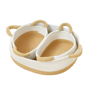 JOGO DE CESTO ORGANIZADOR 3PCS