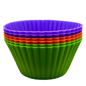 FORMA DE SILICONE CUPCAKE 6PCS