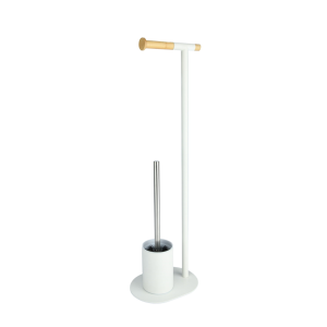 PORTA PEPEL HIGIENICO E SANITARIO DE AÇO BRANCO