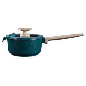 PANELA DE ALUMINIO CERAMICO COM TAMPA 18CM CROC