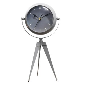 RELOGIO DE MESA DE AÇO