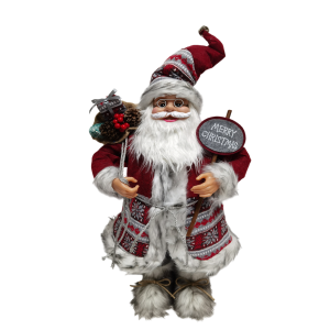 BONECO DE PAPAI NOEL 60CM