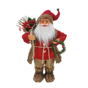 BONECO DE PAPAI NOEL 30CM