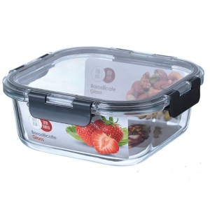 POTE DE VIDRO COM TAMPA 1100ML