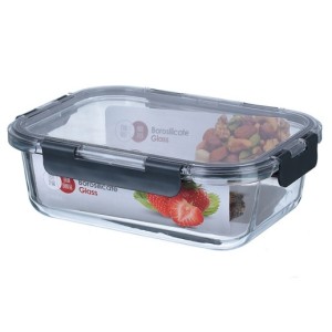 POTE DE VIDRO COM TAMPA 1480ML