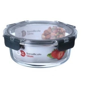 POTE DE VIDRO COM TAMPA 930ML