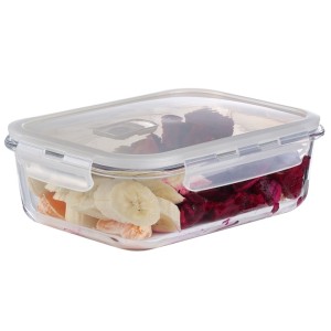 POTE DE VIDRO COM TAMPA 950ML