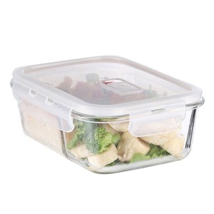 POTE DE VIDRO COM TAMPA