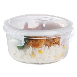 POTE DE VIDRO COM TAMPA 635ML