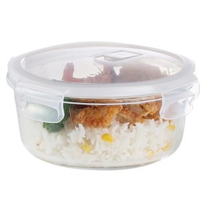 POTE DE VIDRO COM TAMPA 930ML