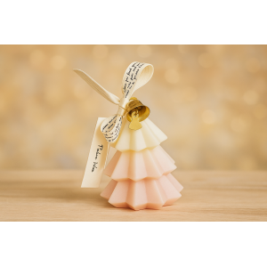 VELA NATALINA DE PARAFINA 7CM