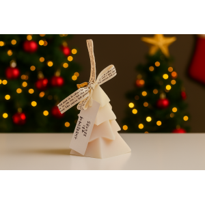 VELA NATALINA DE PARAFINA 7CM