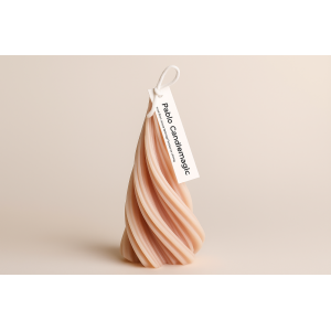 VELA NATALINA DE PARAFINA 8CM