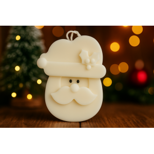 VELA NATALINA DE PARAFINA 9CM