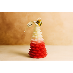 VELA NATALINA DE PARAFINA 13CM