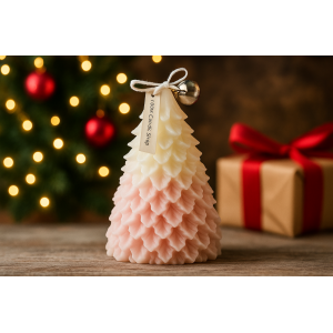 VELA NATALINA DE PARAFINA 9CM