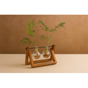 VASO DE VIDRO PARA PLANTA