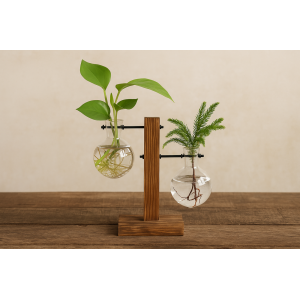 VASO DE VIDRO PARA PLANTA