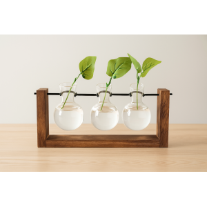 VASO DE VIDRO PARA PLANTA