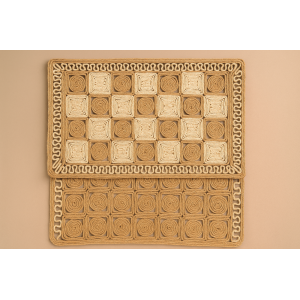 TAPETE DE PALHA 45X75CM