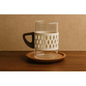 JOGO DE XICARA DE VIDRO 12PCS