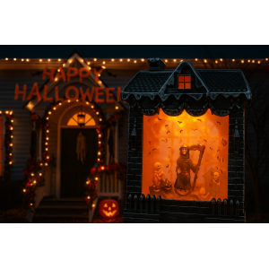 CASA ASSOMBRADA HALLOWEEN 21CM