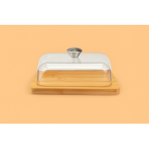 MANTEGUEIRA DE BAMBU COM TAMPA