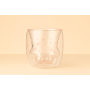 COPO DUPLO DE VIDRO PATINHA 240ML