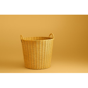 CESTO DE VIME ARTIFICIAL MULTIUSO 45X46X34CM