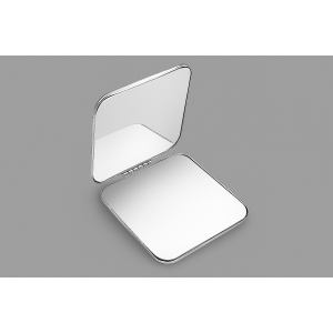 ESPELHO DE BOLSA DE INOX 6CM