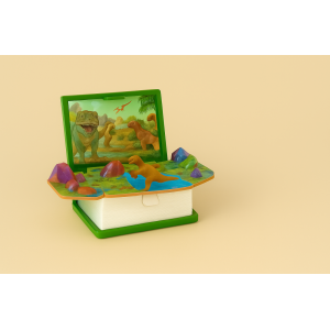 CHAVEIRO DE PLASTICO LIVRO JURASSICO