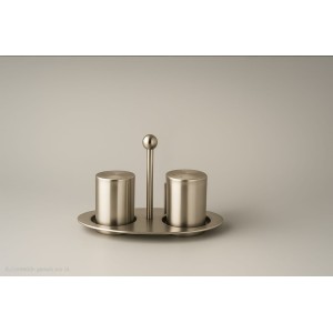 SALEIRO E PIMENTEIRO DE INOX