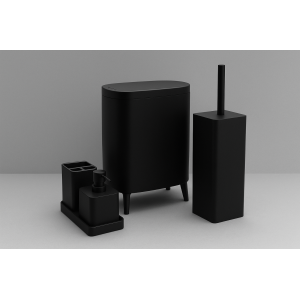 JOGO DE BANHEIRO DE PLASTICO 5PCS