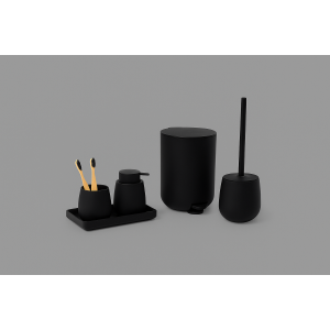 JOGO DE BANHEIRO DE PLASTICO 5PCS