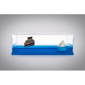 MINI OCEANO TITANIC 15CM