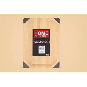 TABUA DE CORTE DE MADEIRA 38X28X2CM