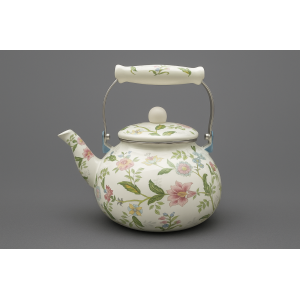 CHALEIRA ESMALTADA 2.5L FLORES