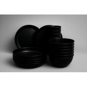 APARELHO DE JANTAR DE PLASTICO 18PCS