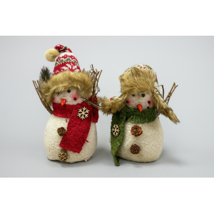 ENFEITE DE NATAL BONECO DE NEVE