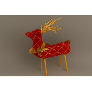 RENA NATALINA VERMELHO CAMURÇA 24CM