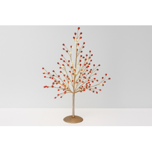 ARVORE NATALINO CRISTAL 60CM