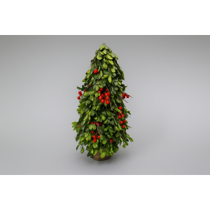 ARVORE DE NATAL FOLHA REAL 40CM