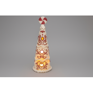 ARVORE DE NATAL DE RESINA 27CM