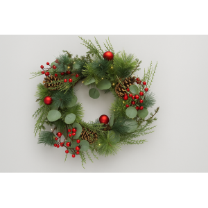 GUIRLANDA NATALINA COM LED 41CM