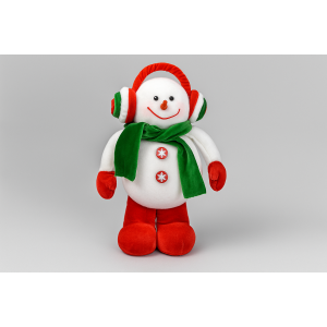 BONECO DE NEVE DE CAMURÇA 23CM