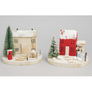 CASA NATALINA MDF 17X13X12