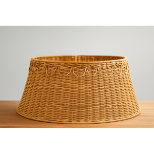 BASE DE ARVORE DE NATAL RATTAN 54X69X26