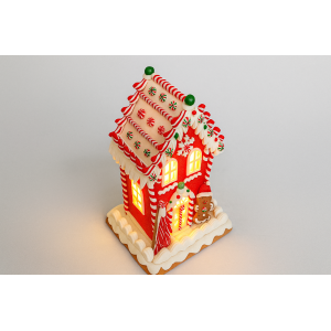 CASA NATALINA DE BISCOITO 24CM