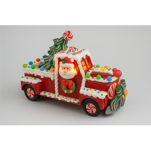 CARRO NATALINO DE BISCOITO 24CM